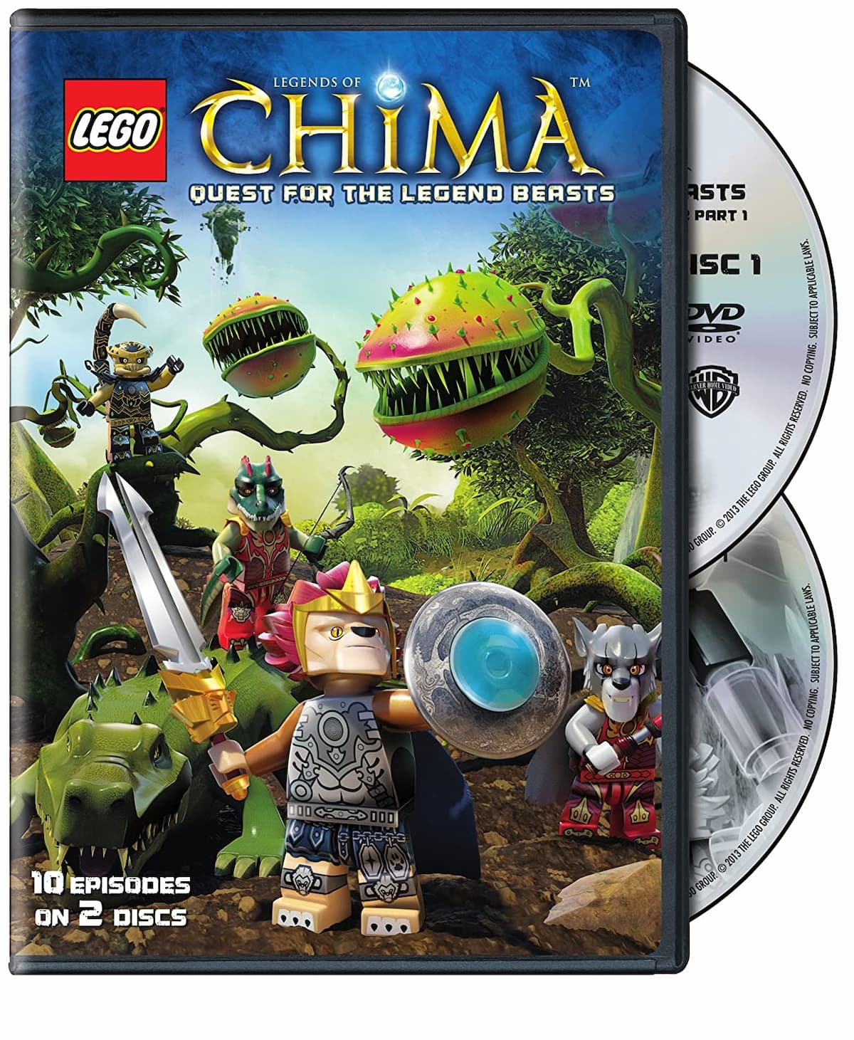Legends of Chima: Quest for the Legend Beasts (DVD) LEGO set (#5004589-1)