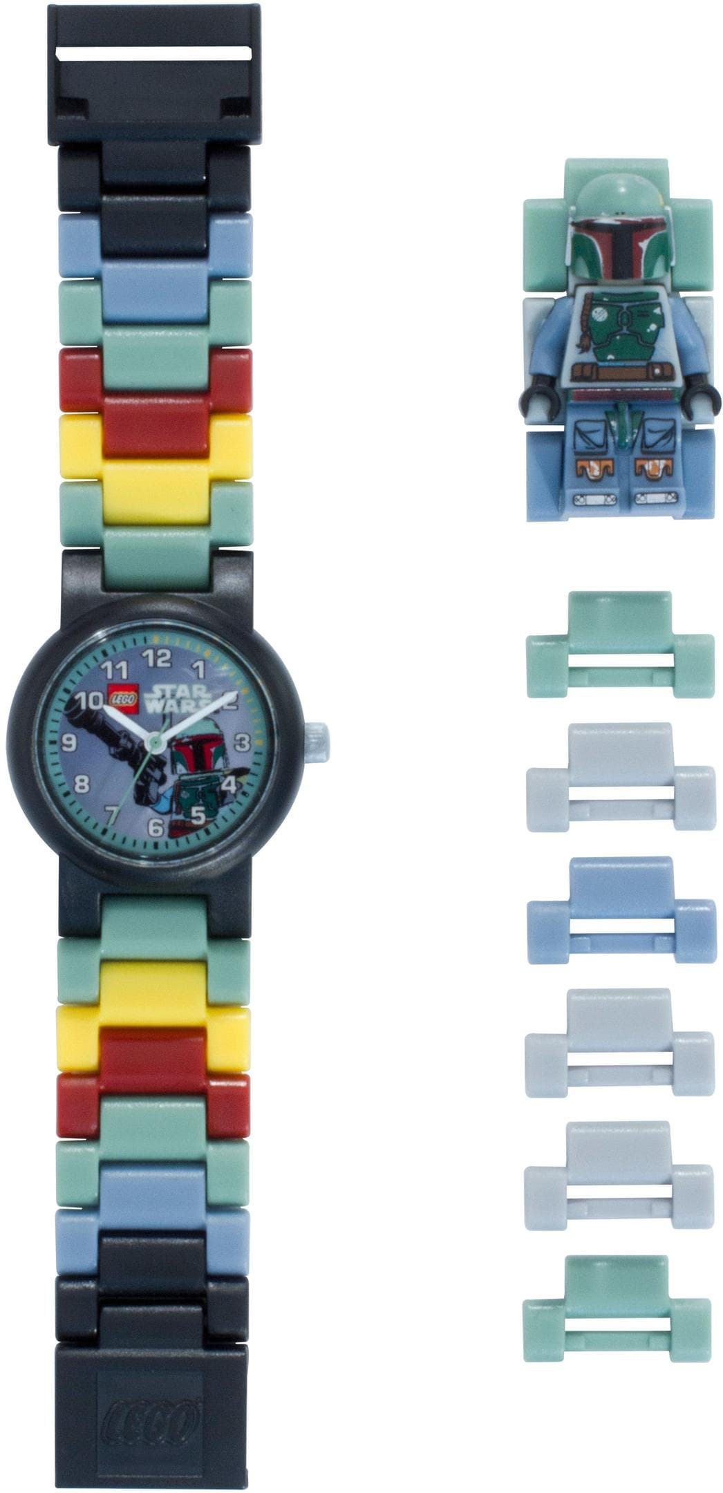 Boba Fett Minifigure Link Watch LEGO set (#5005013-1)