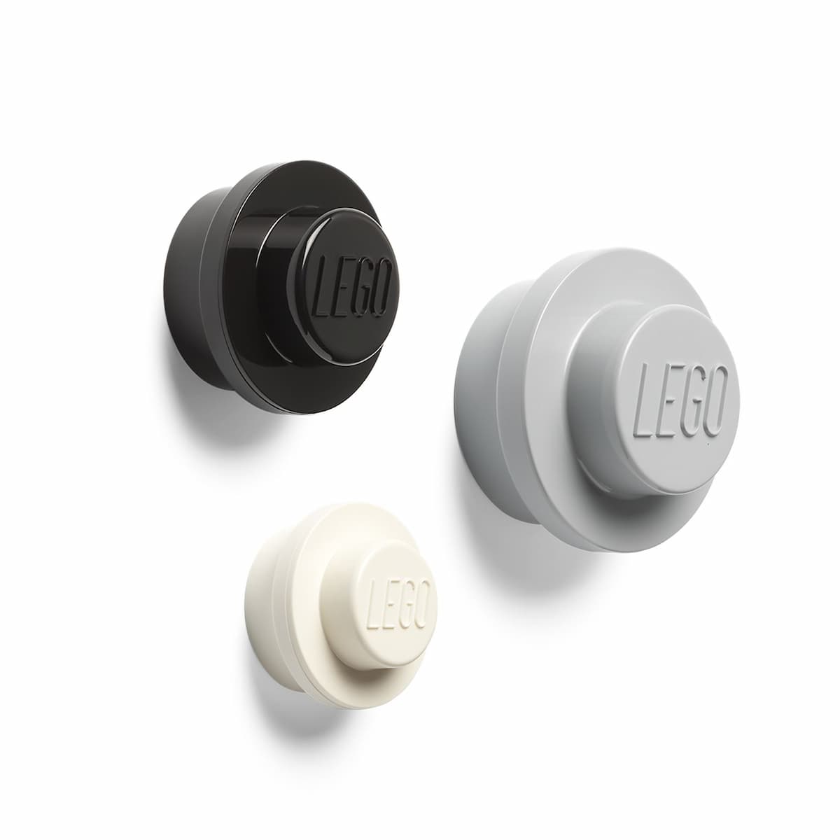 Wall Hanger Set (White/Black/Light Bluish Gray)