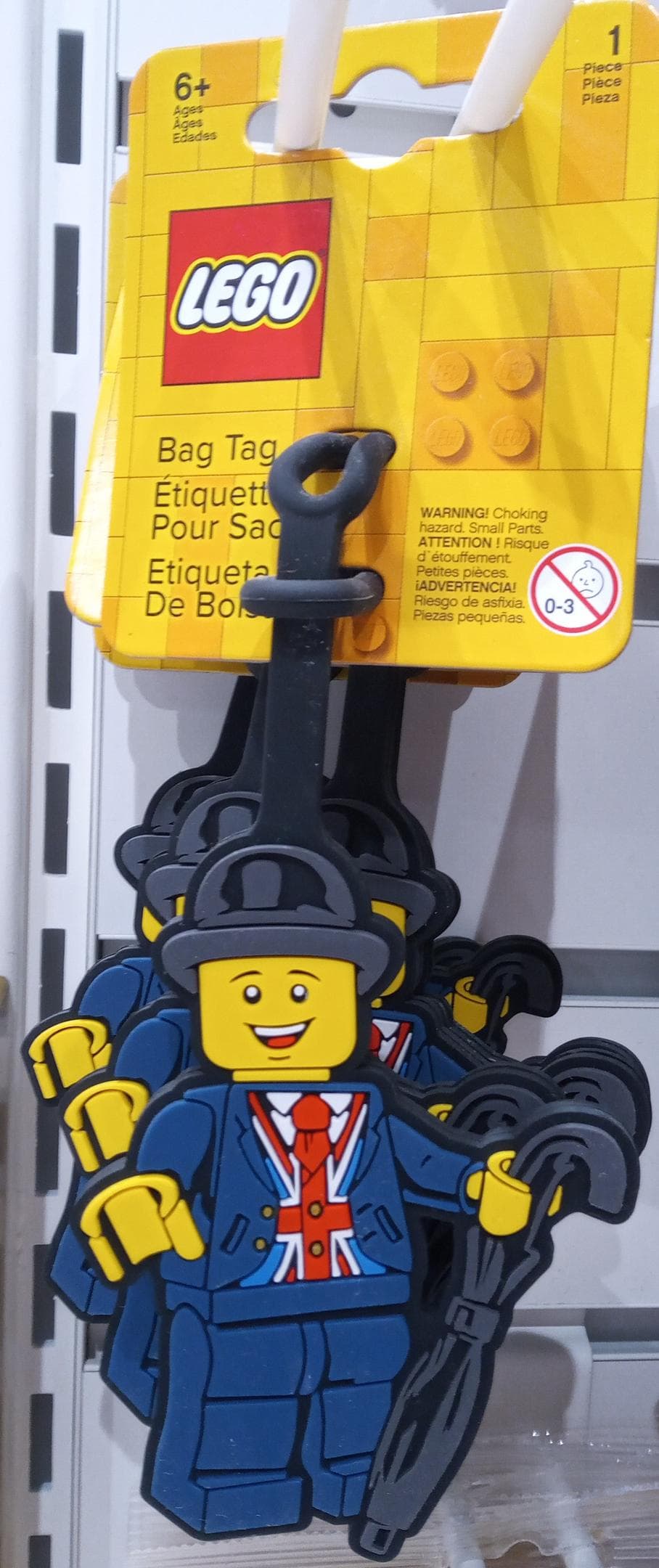 Leicester Minifigure Bag Tag LEGO set (#5006073-1)