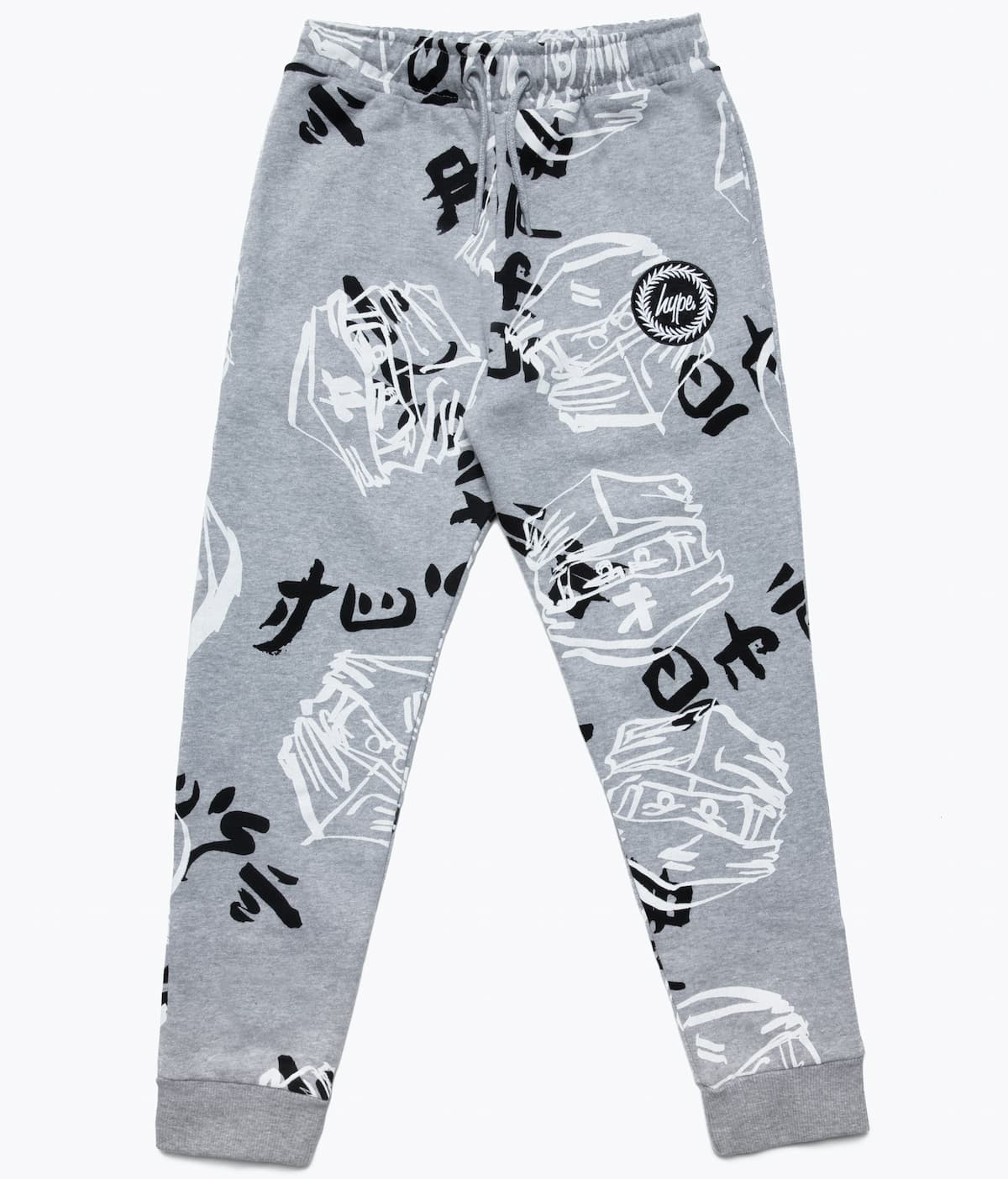 HYPE X LEGO NINJAGO Grey Just Hype Faces Sweatpants LEGO set (#5006228-1)