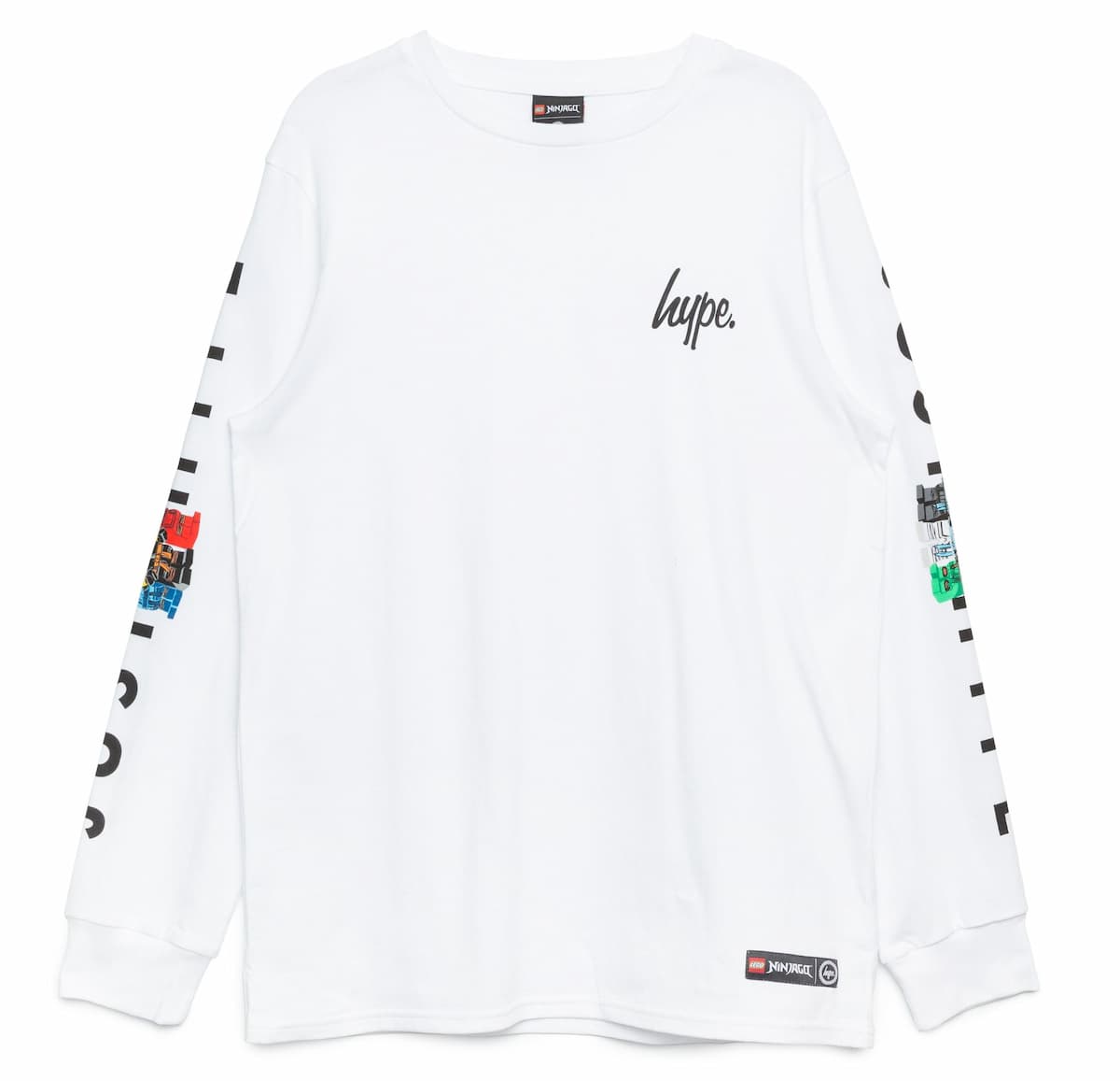 HYPE X LEGO NINJAGO Squad Logo Adults' Long Sleeve T-Shirt
