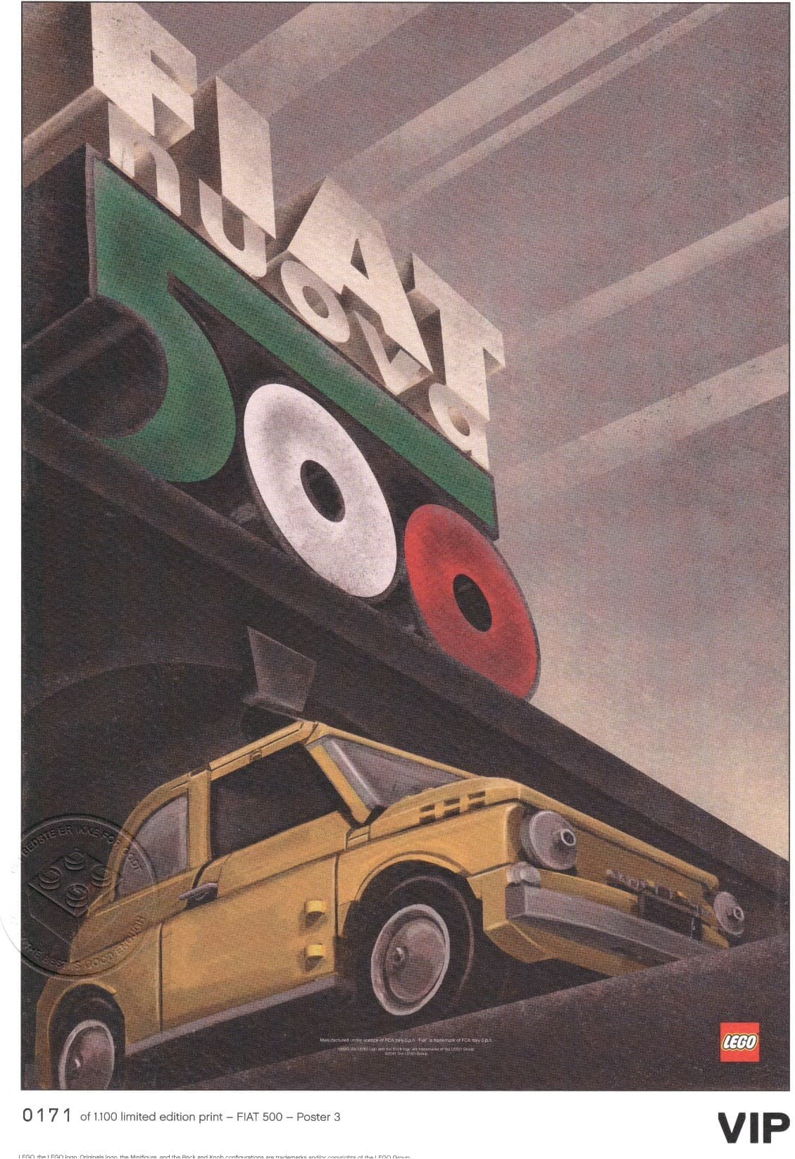 Fiat Art Print: "Nuova Italia"