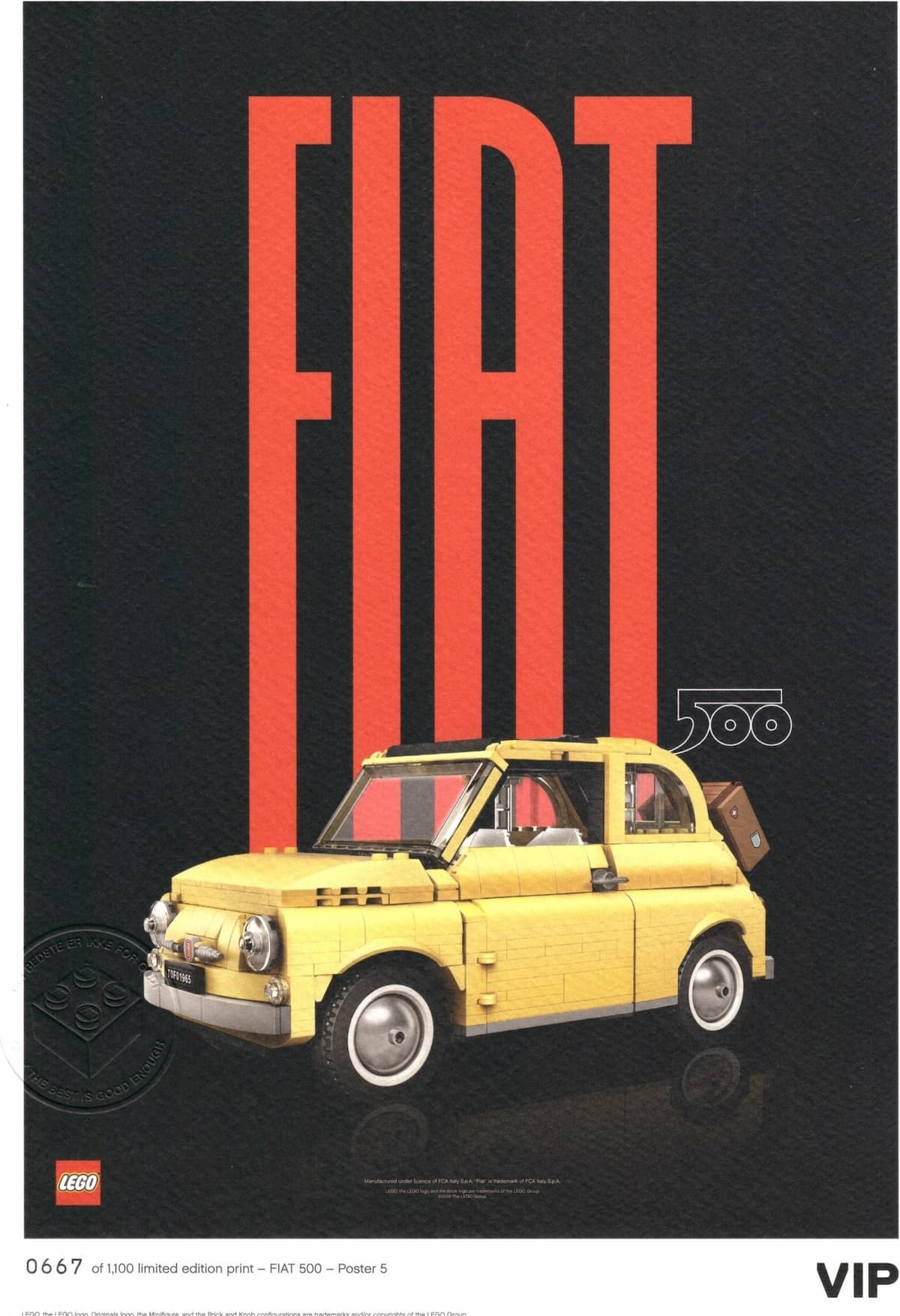 Fiat Art Print: "Modern"