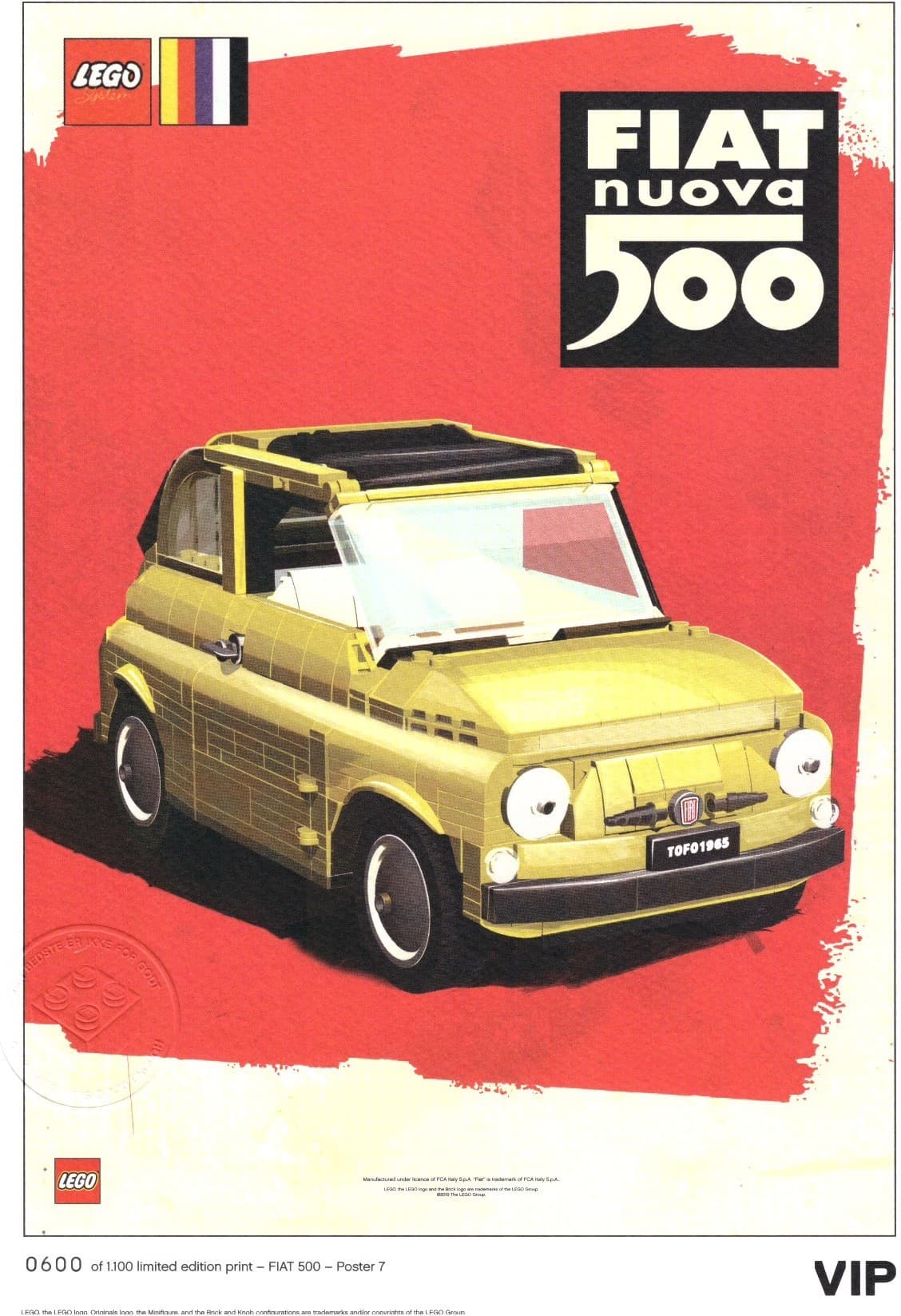 Fiat Art Print: "Nuova Russo"