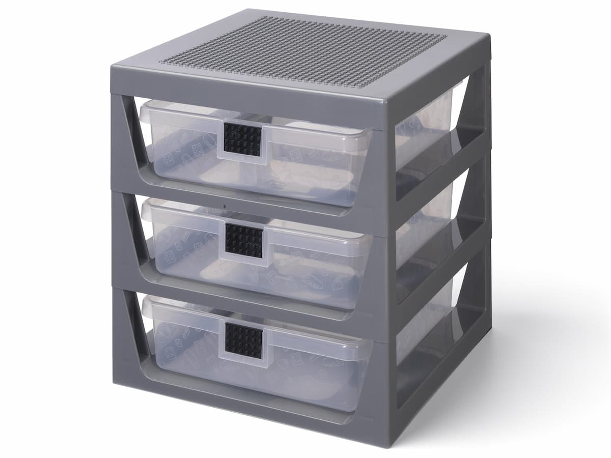 3-Drawer Storage (Gray)