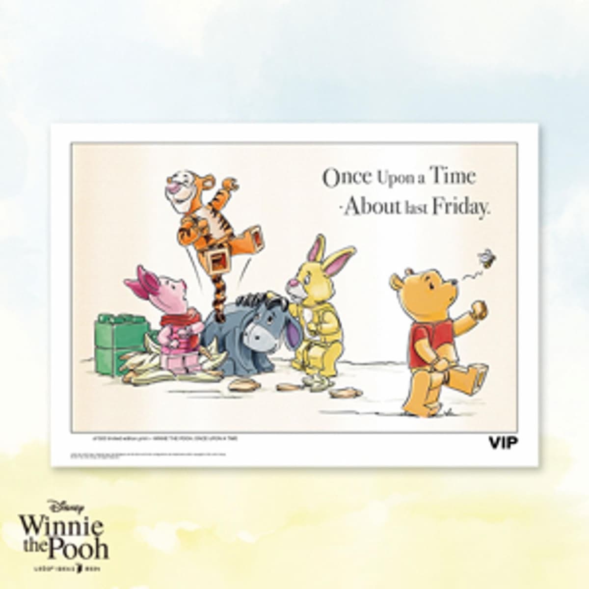 Winnie the Pooh Sketch: "Friday"