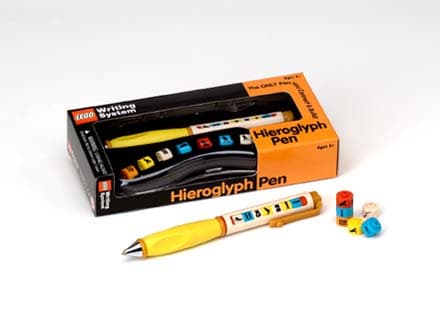 Gel Pen with Minifigure (Black)