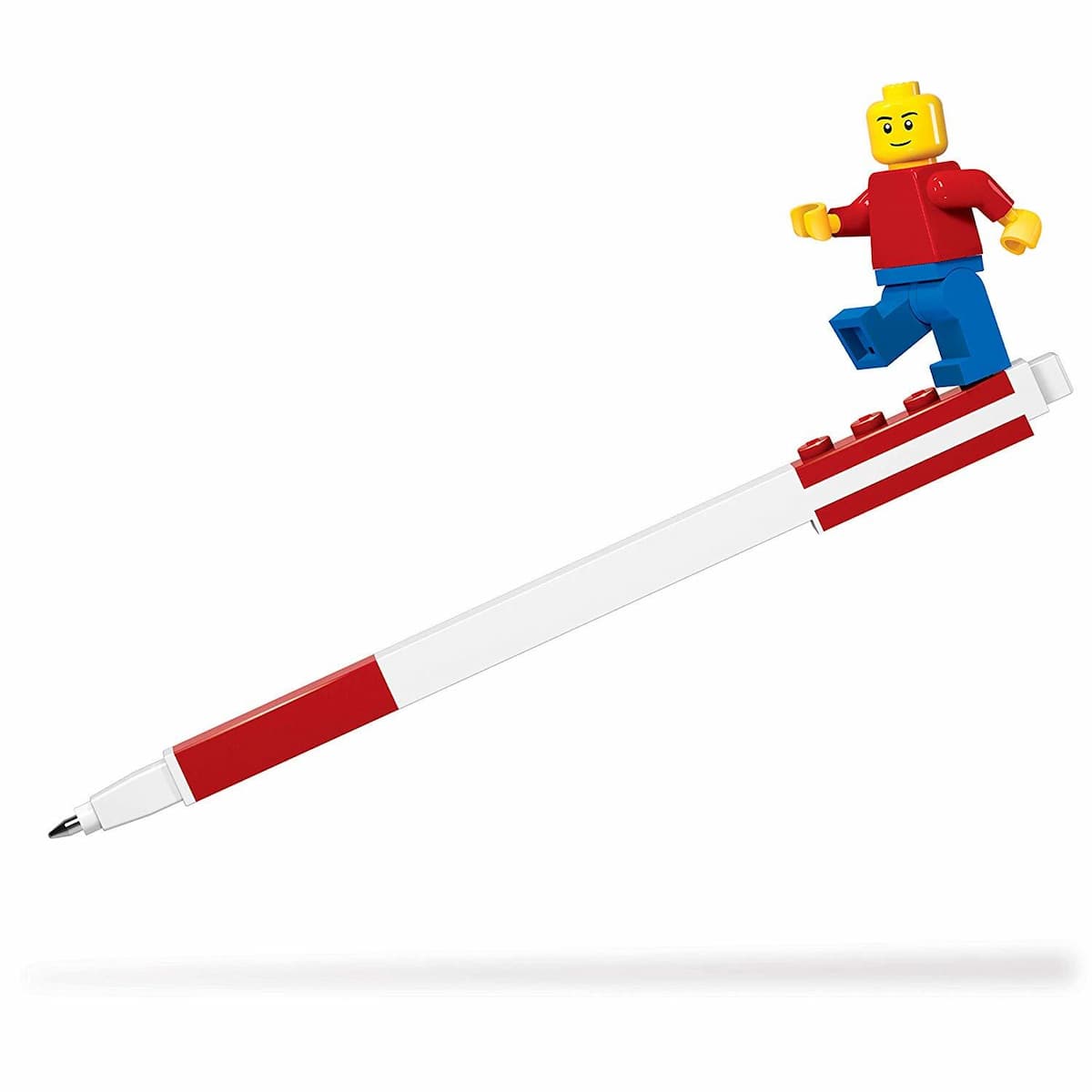 Gel Pen with Minifigure (Red)