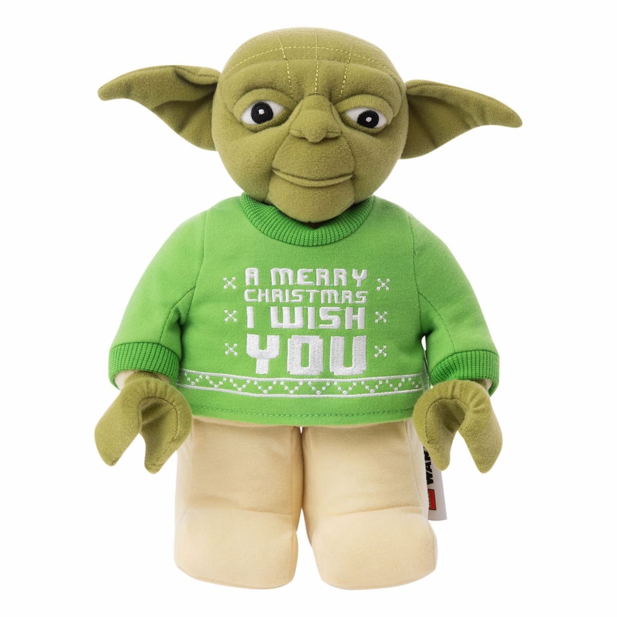 Yoda Holiday Minifigure Plush