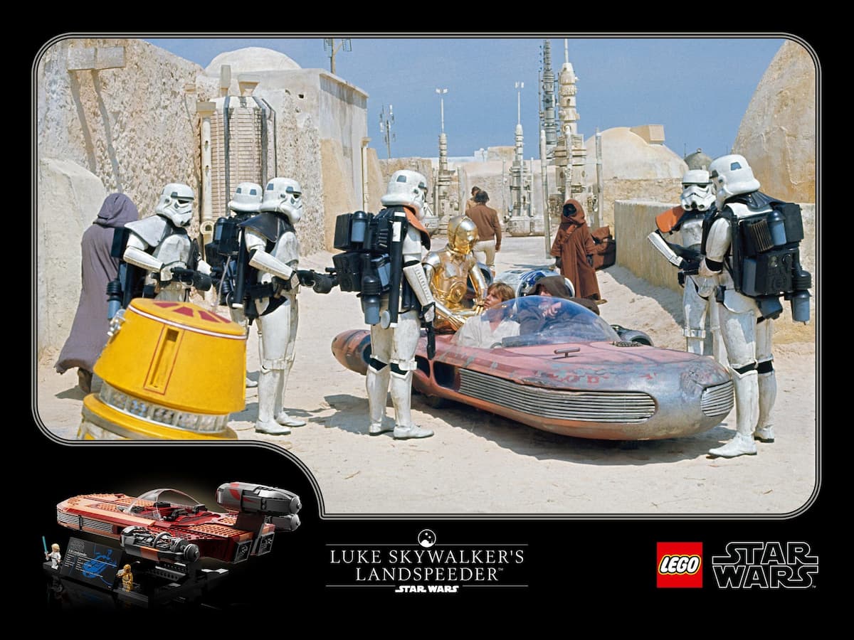 Exclusive Star Wars Landspeeder Print