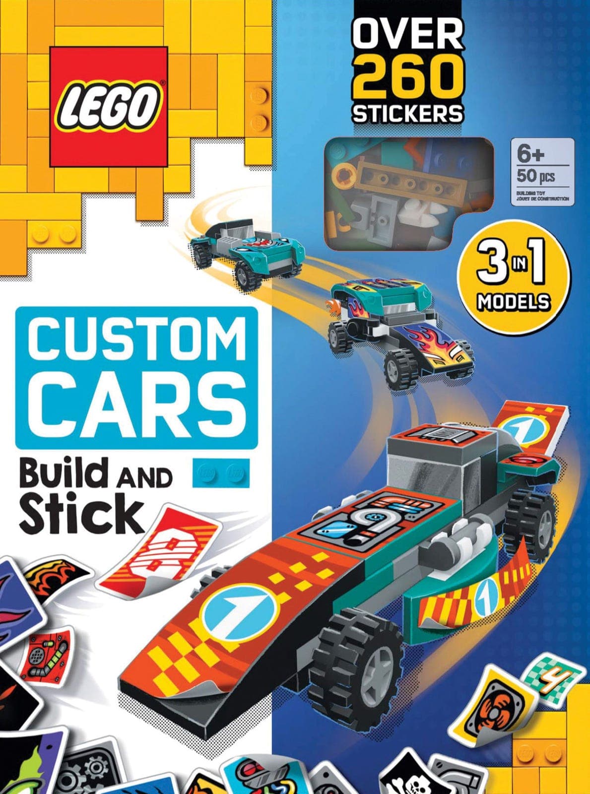 Build and Stick: Custom Cars LEGO set (#5007552-1)