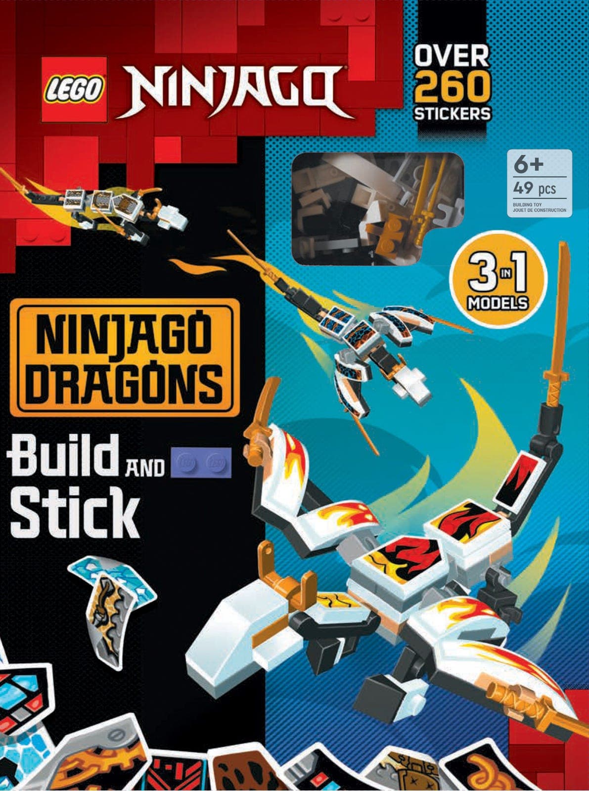 Ninjago: Build And Stick: NINJAGO Dragons LEGO set (#5007553-1)