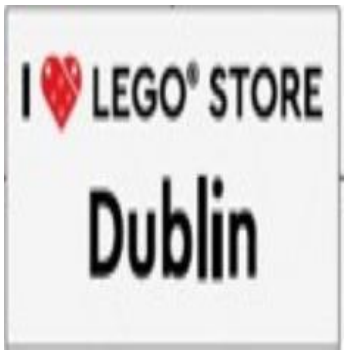 I [Heart] LEGO Store Dublin Tile