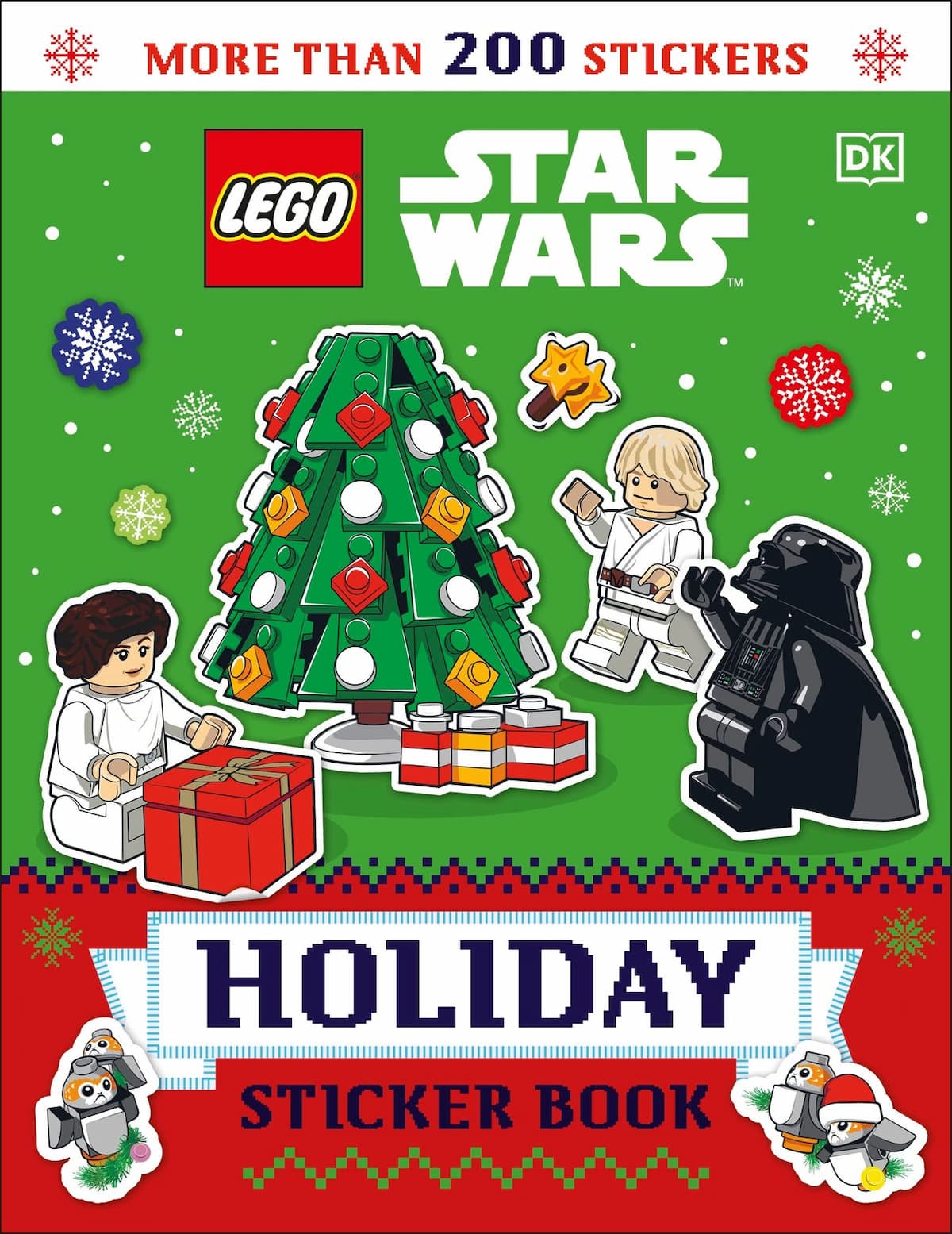 Star Wars: Holiday Sticker Book LEGO set (#5007629-1)