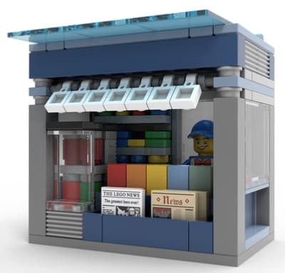 Newsstand LEGO set (#5007867-1)
