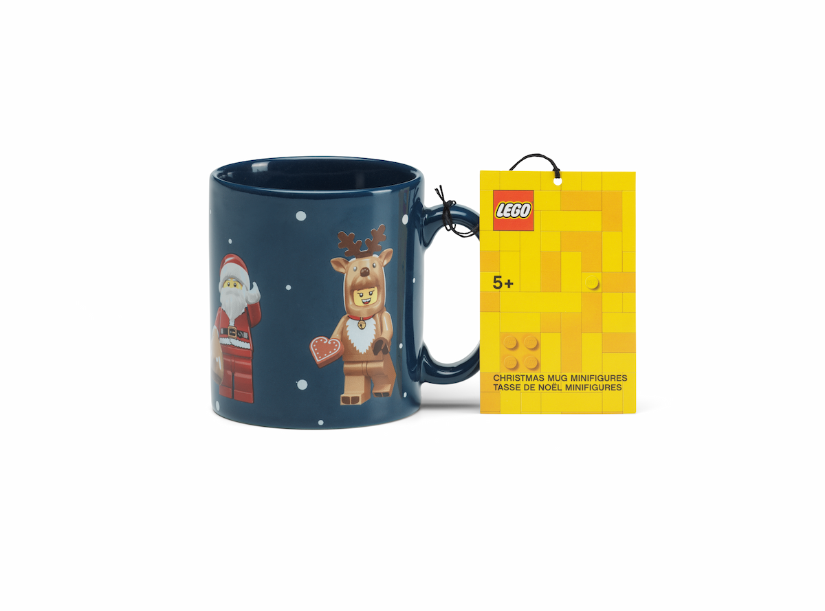 Christmas Minifigures Ceramic Mug LEGO Houseware set (#5008078-1, 2024)