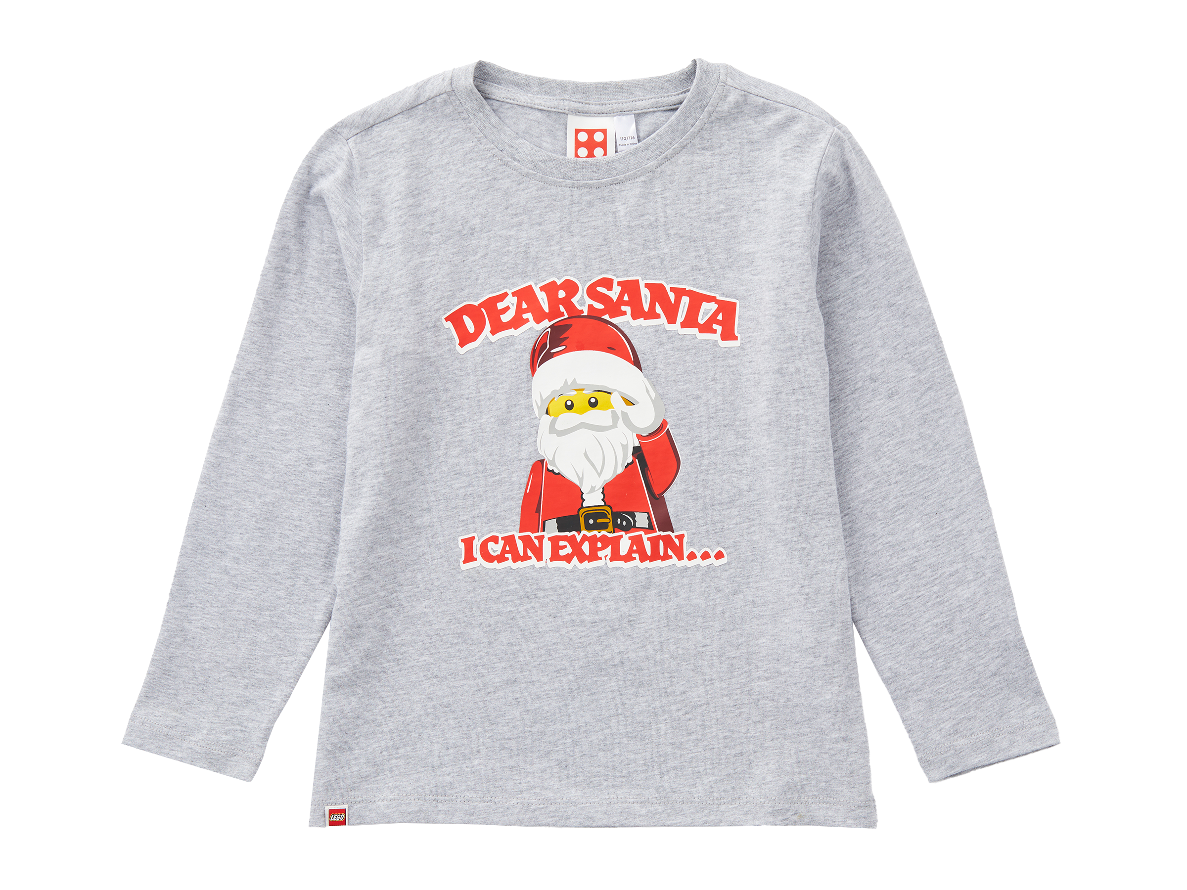 Kids' Long Sleeve Dear Santa T-Shirt