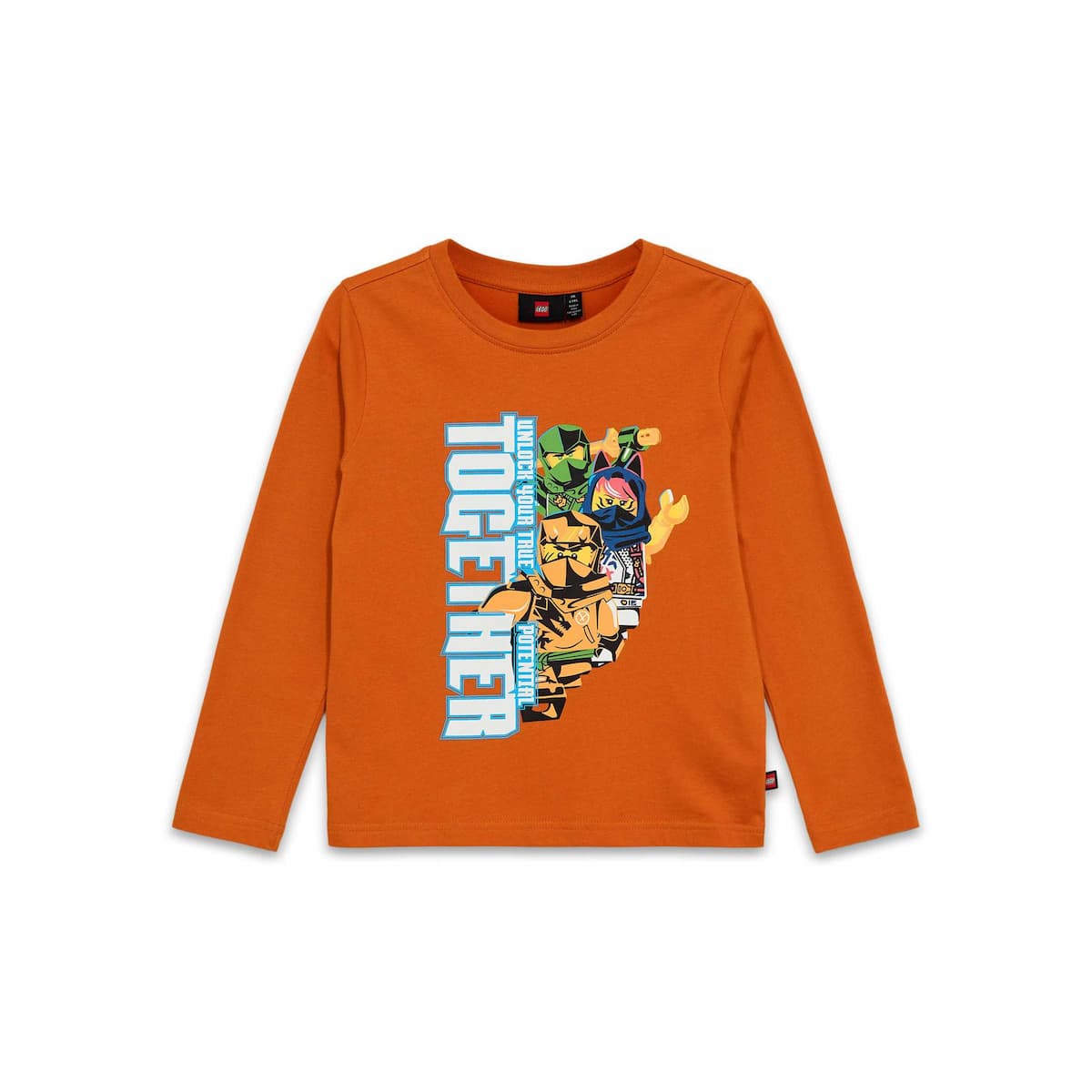 Ninjago Long-Sleeve T-Shirt – Dark Orange