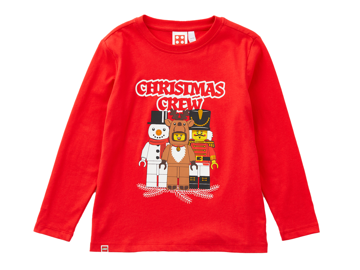 Long-Sleeve T-shirt – Red LEGO Gear set (#5009140-1, 2024)