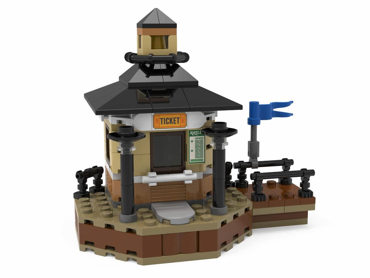 Amelia Ticket Booth LEGO set (#5009157-1)