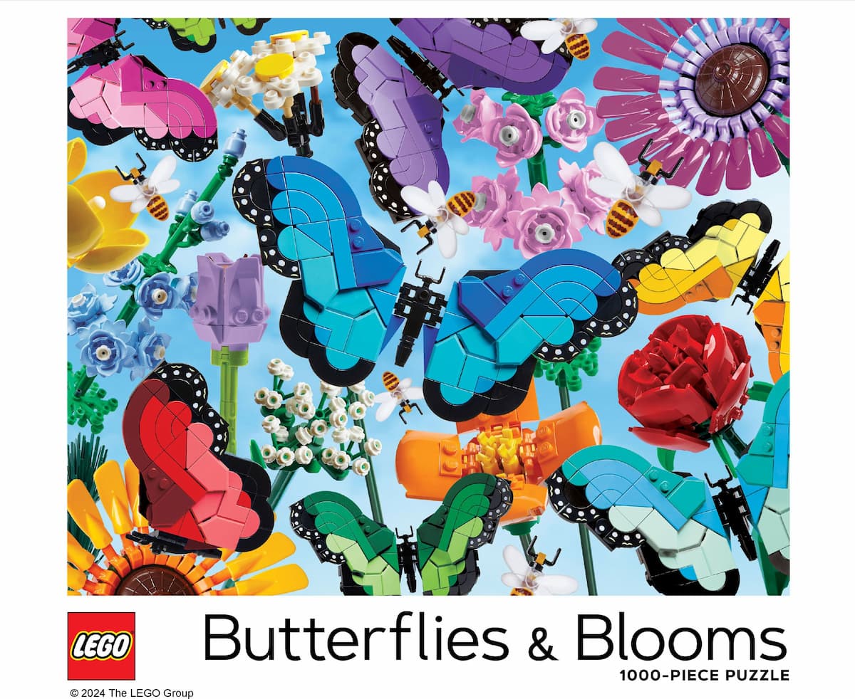 Butterflies & Blooms Puzzle LEGO set (#5009302-1)