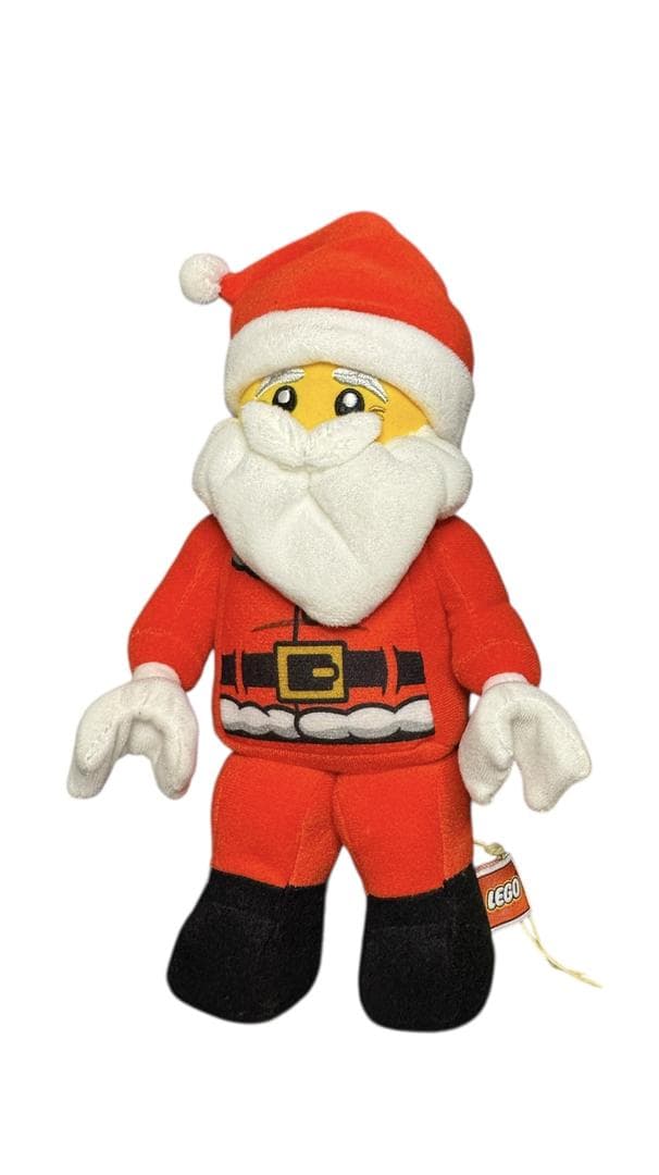 Minifigure Santa 10” Plush Character