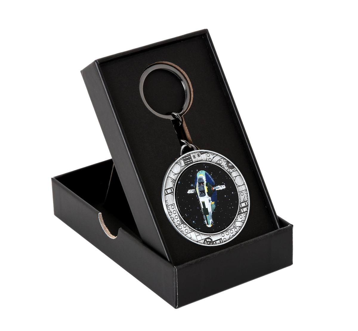 Jango Fett's Starship Key Chain LEGO Key Chain set (#5009394-1, 2025)