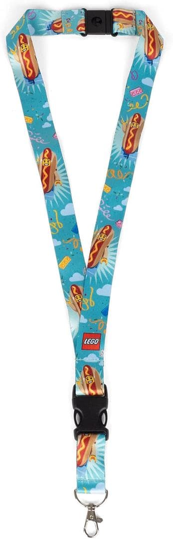 Hot Dog Guy Lanyard