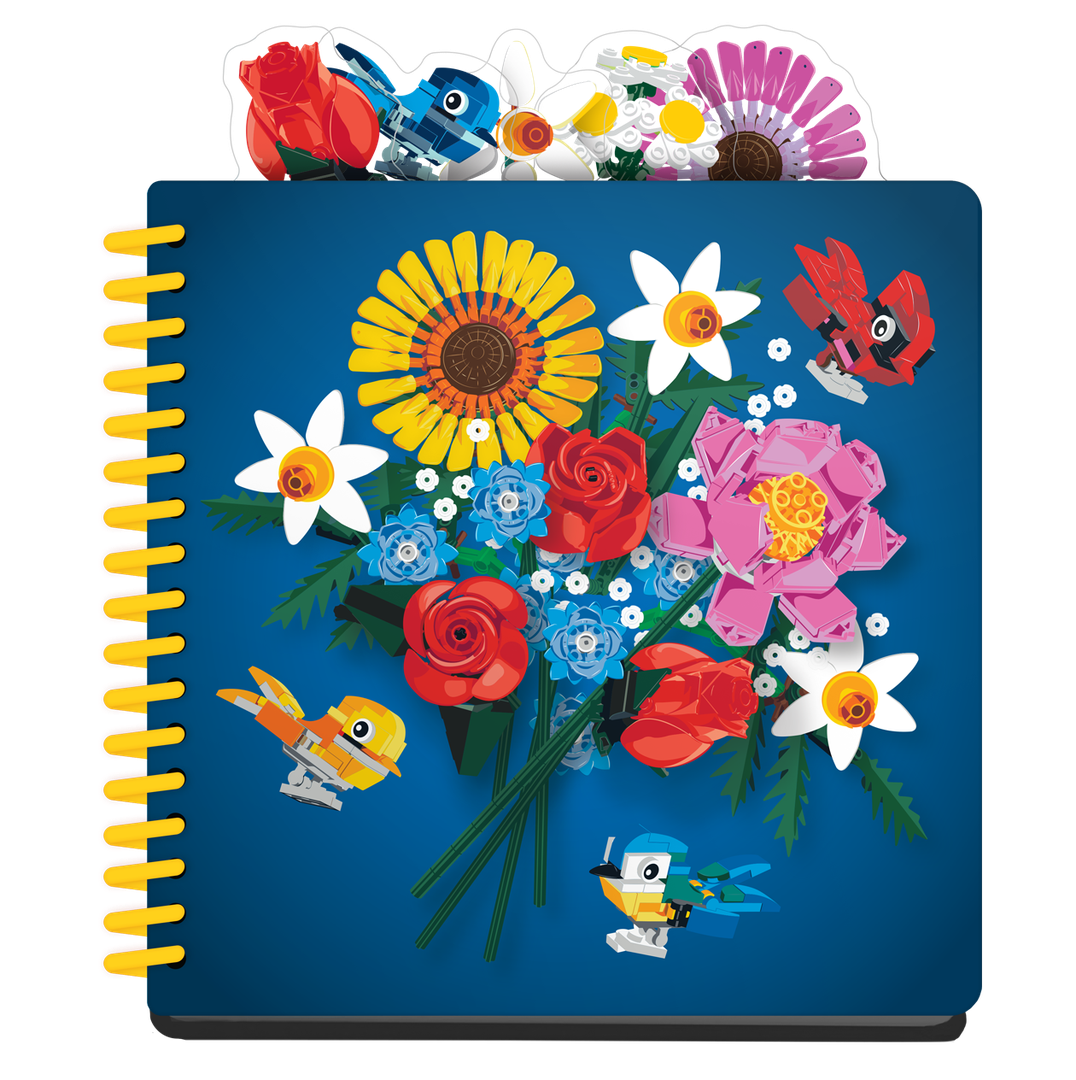 Botanical Tab Notebook