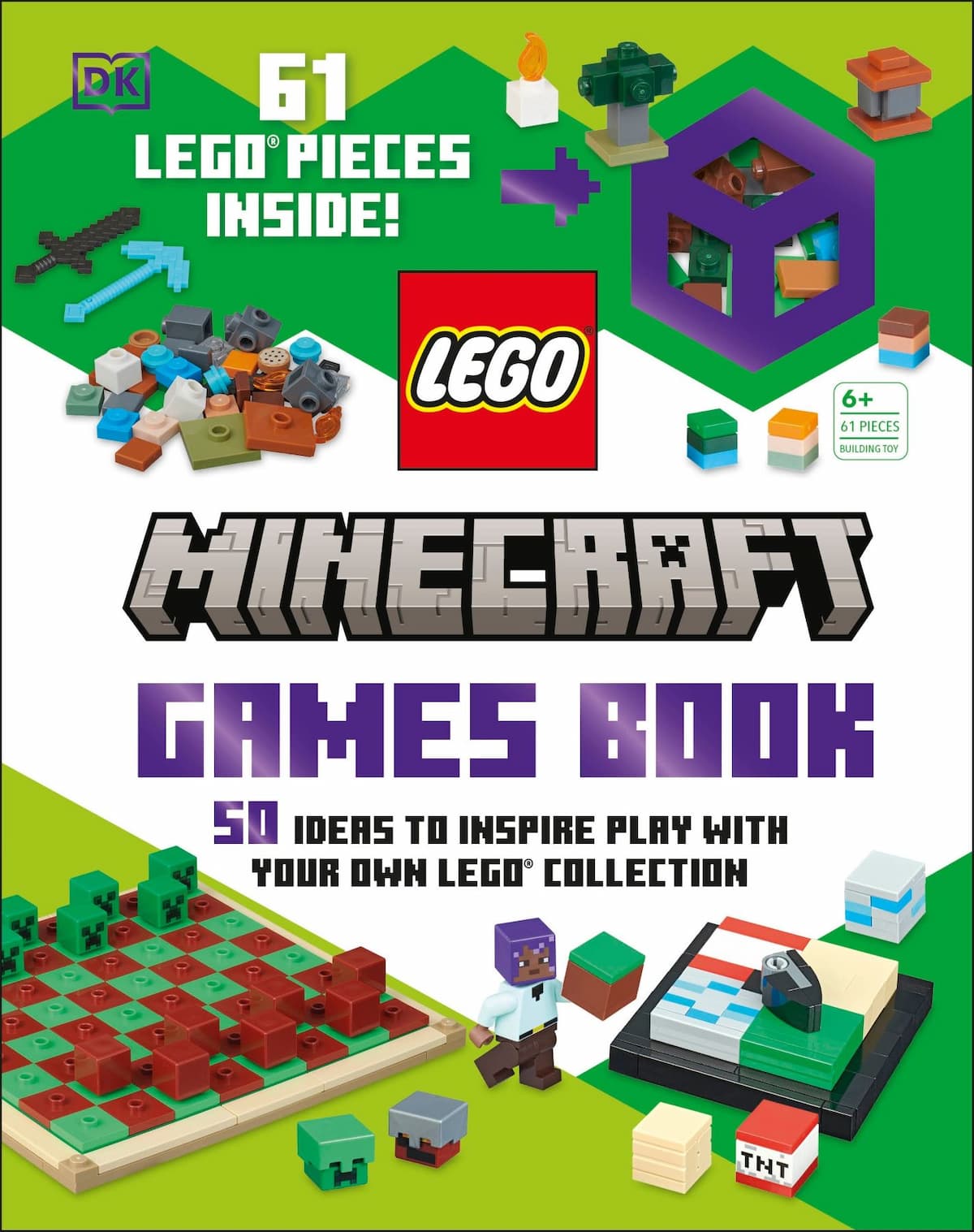 Minecraft: Games Book: 50 Fun Ideas to Play with Your LEGO Collection!