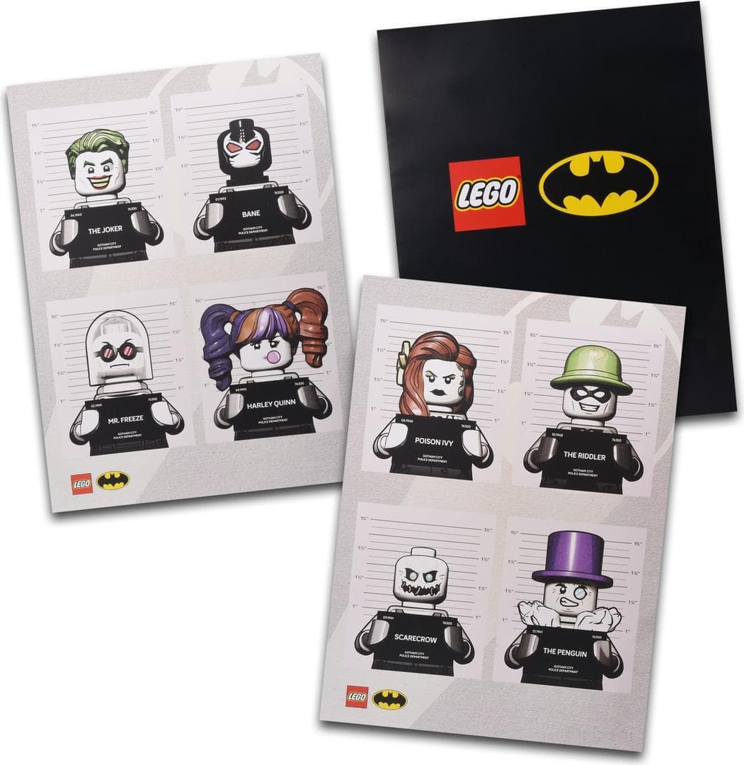 LEGO Batman Rogues Gallery Posters LEGO set (#5010010-1)