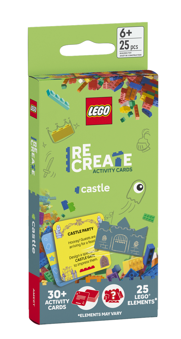 ReCreate Activity Cards: Castle LEGO set (#5010358-1)