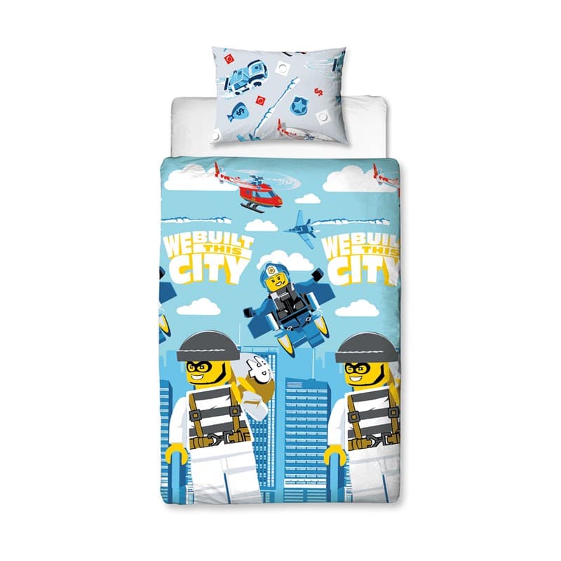 City Police on the Run Duvet Set