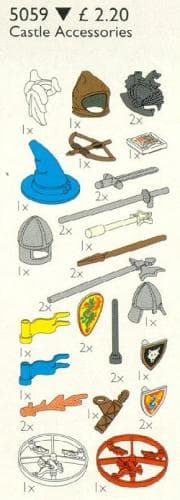 Castle Equipment LEGO set (#5059-1, 1993)