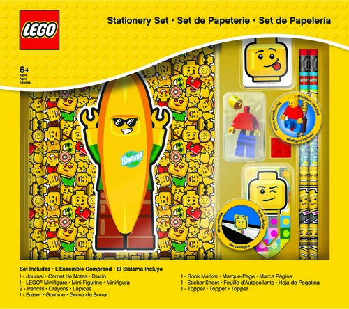 Minifigure Stationery Set