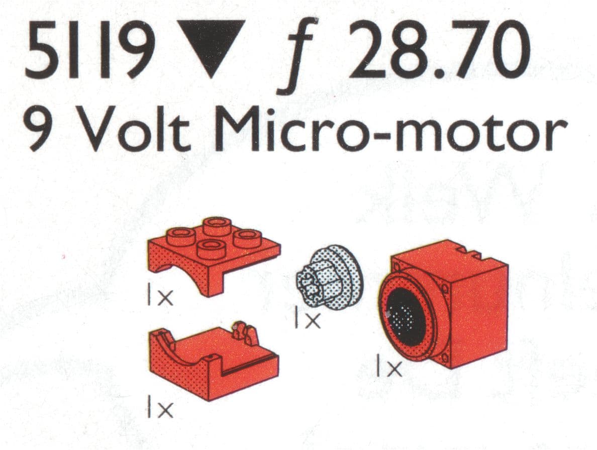 Micro Motor LEGO set (#5119-1)