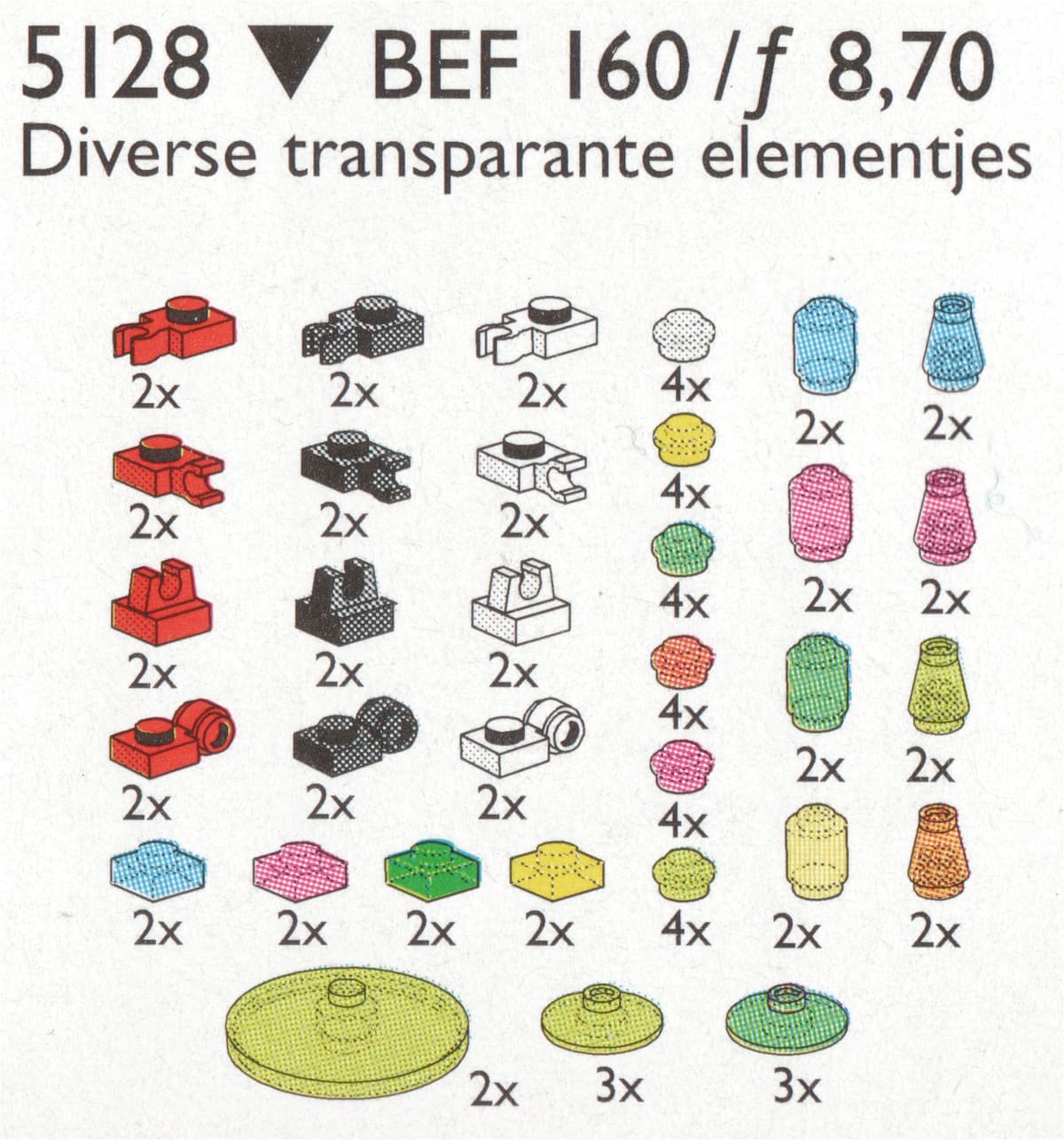 Transparent Plates, Bricks, Toolholders