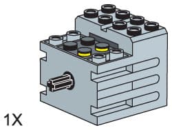 9v Motor with gear reduction