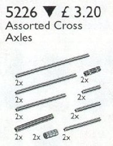 Cross Axles LEGO set (#5226-1)