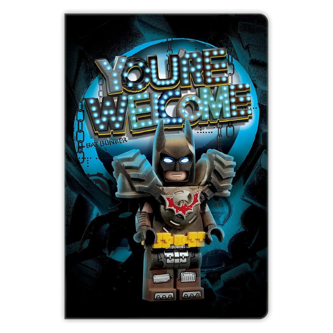 The LEGO Movie 2 Batman Softcover Notebook