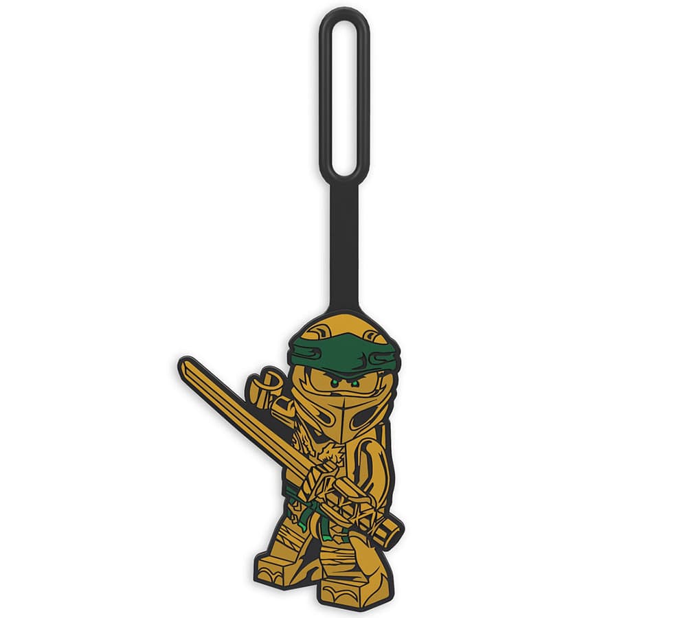 Golden Ninja Bag Tag