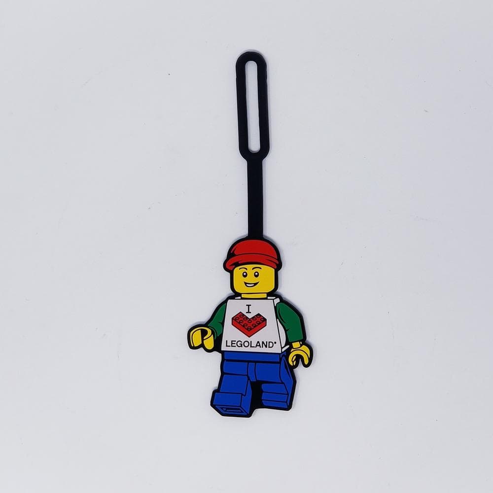 I [Heart] LEGOLAND Bag Tag (Male) LEGO set (#52635-1)