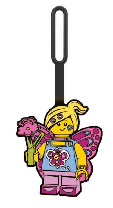 Butterfly Girl Bag Tag LEGO set (#52853-1)