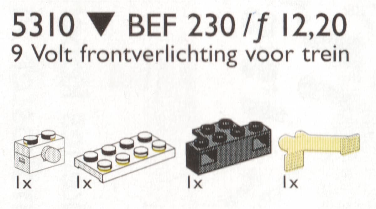 Lighting Brick LEGO set (#5310-1, 1996)