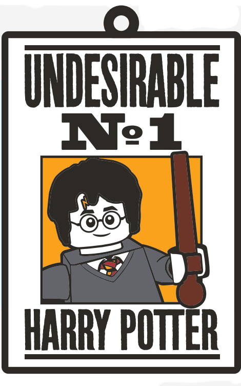 Wanted Harry Potter Magnet