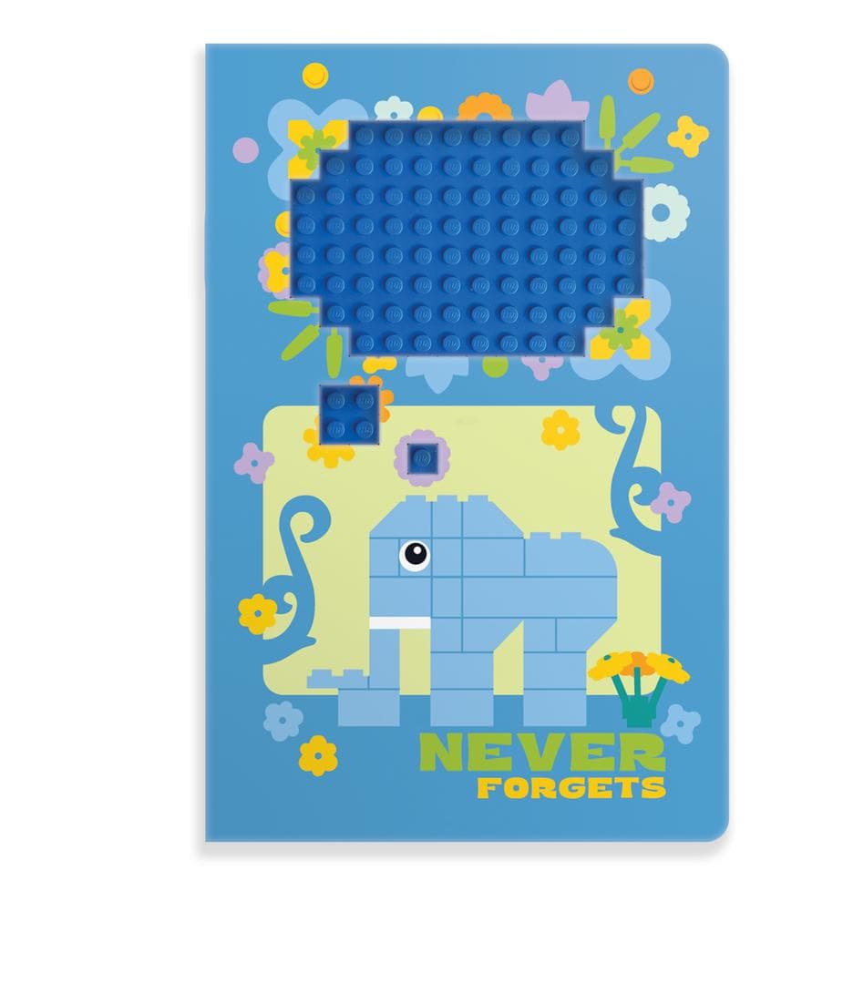 Elephant Notebook and Gel Pen LEGO Stationery and Office Supplies set (#53633-1, 2025)