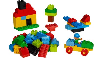 Large Brick Box - Green Plate