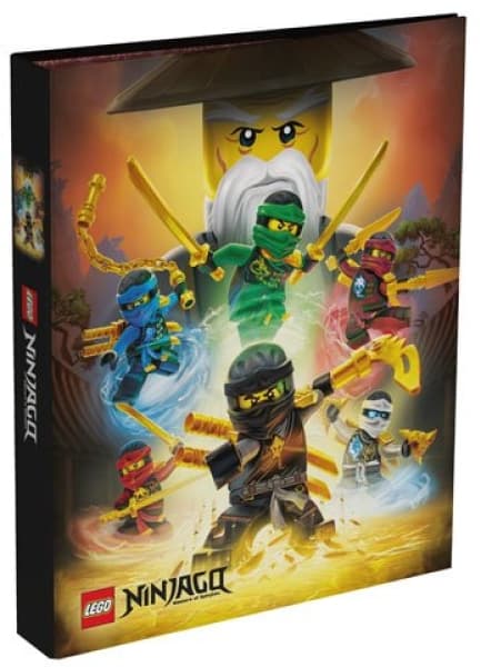 Ninjago 4 Ninjas Ring Binder (2-Rings)
