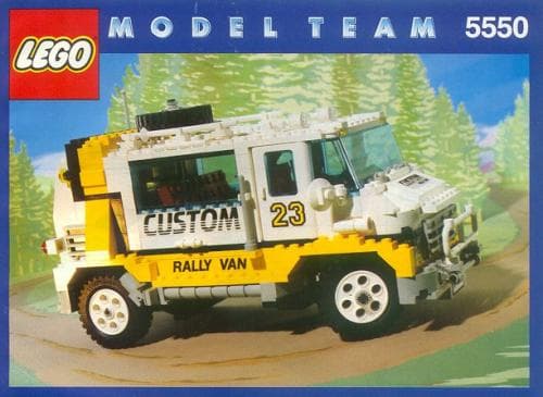 Custom Rally Van LEGO set (#5550-1)